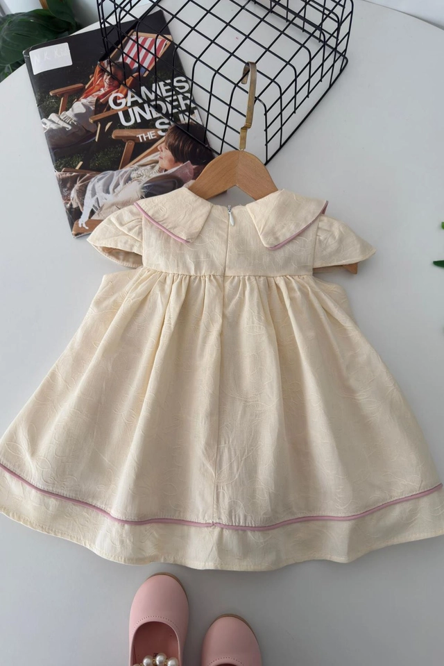 Vestido bordado floral - 3