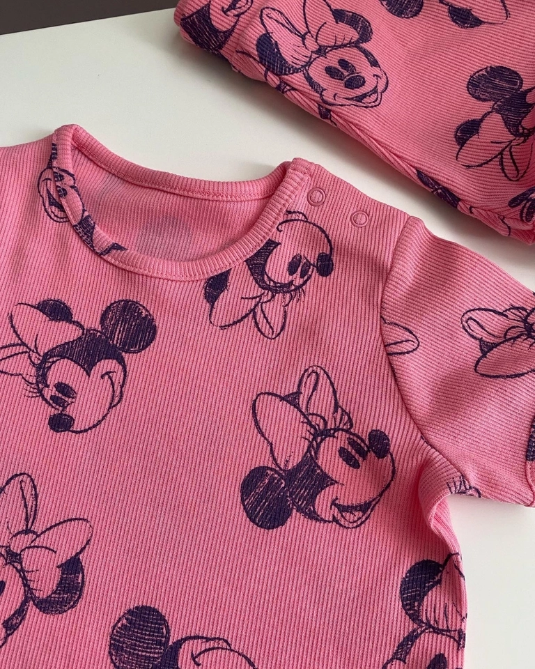 Conjunto Verão Minnie Canelado  - 3