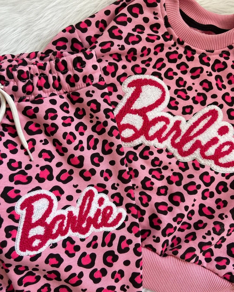 Conjunto moletom Barbie  - 3