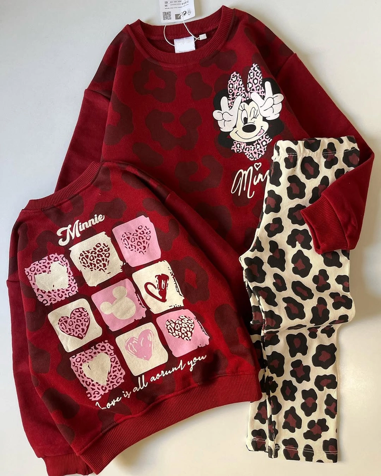 Conjunto moletom Minnie  - 1