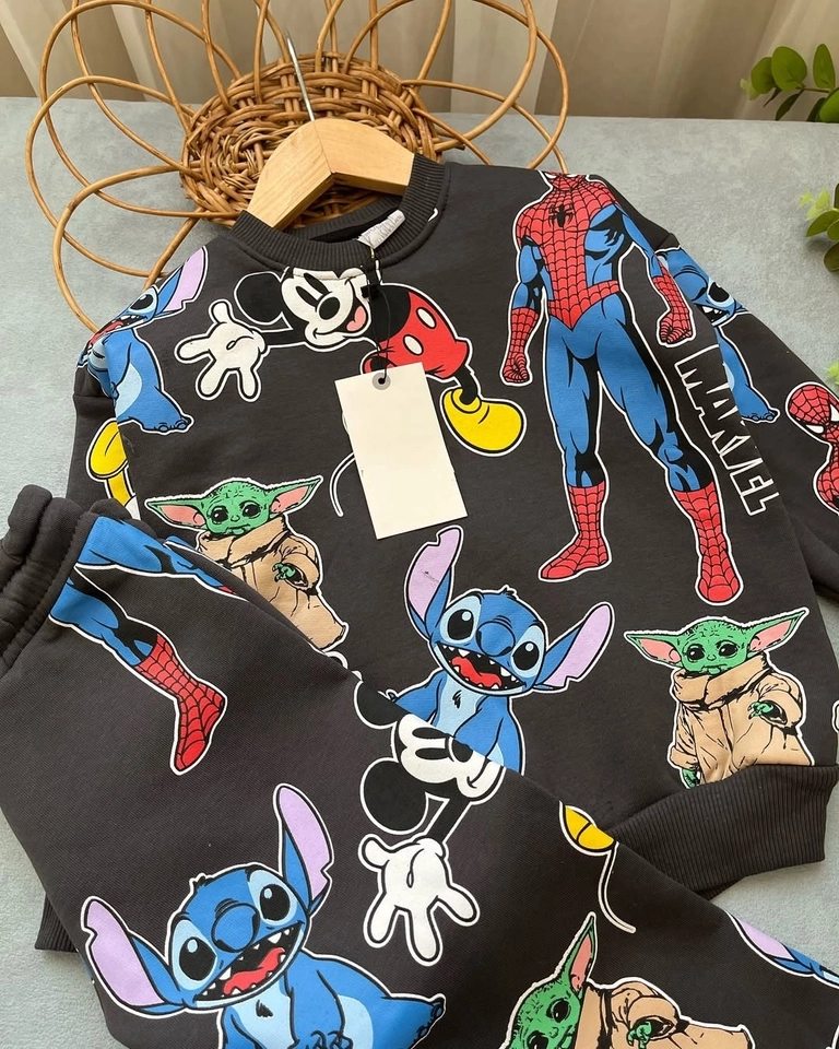 Conjunto Moletom Personagens  - 3