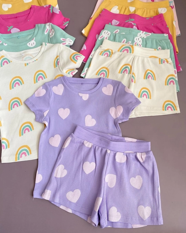 Kit Com 7 Conjuntos Verão  - 6