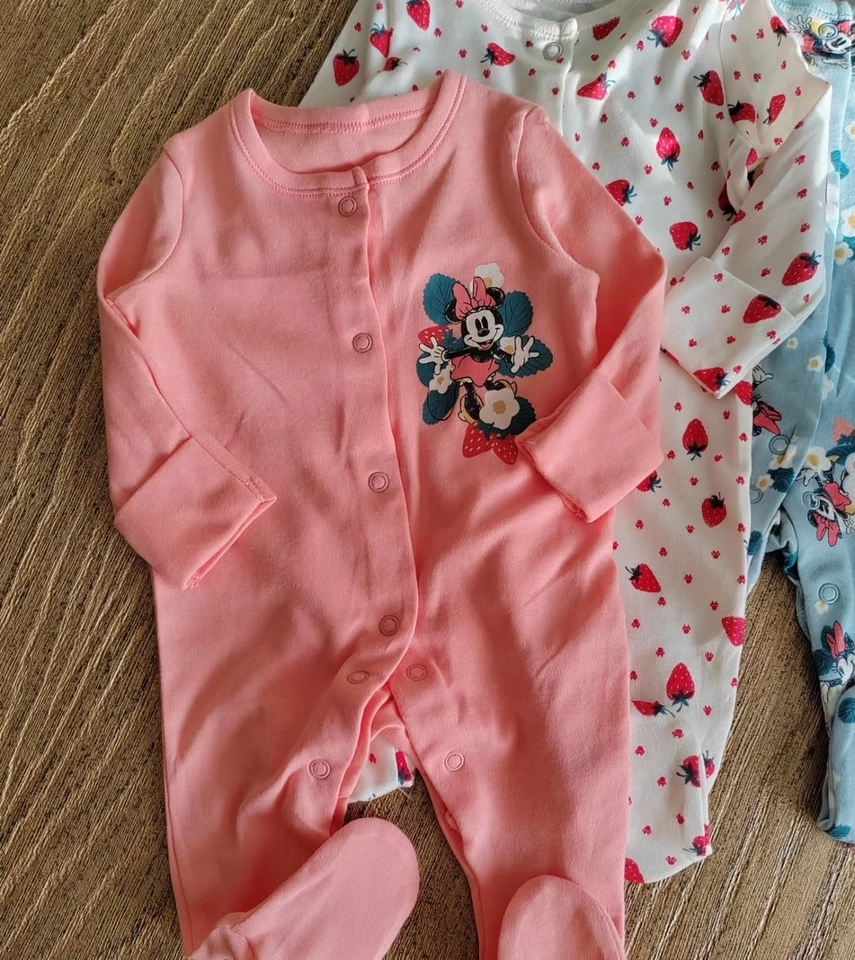 Kit 3 Macacão Minnie  - 3