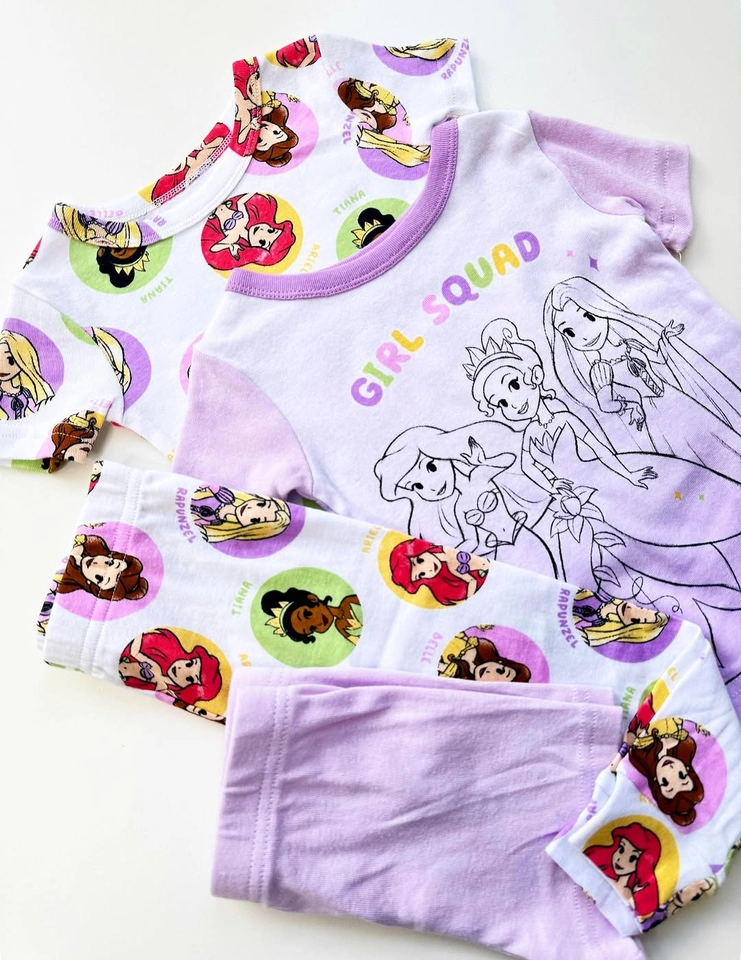 Kit pijama princesas - 2