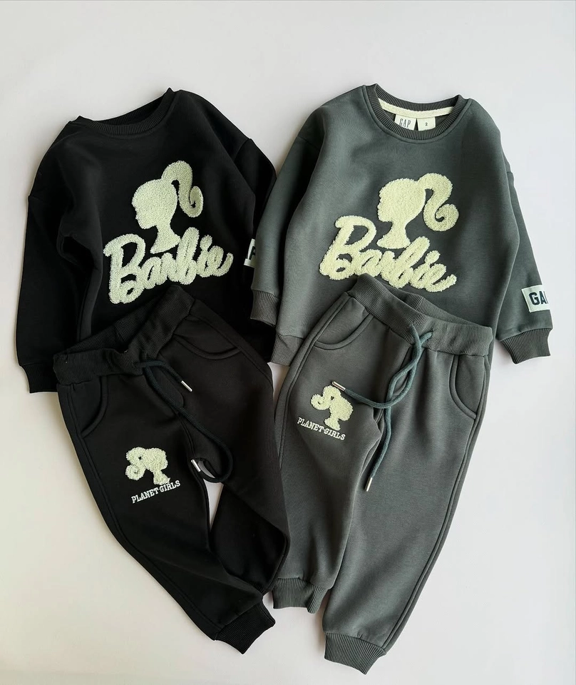 Conjunto moletom Barbie  - 1