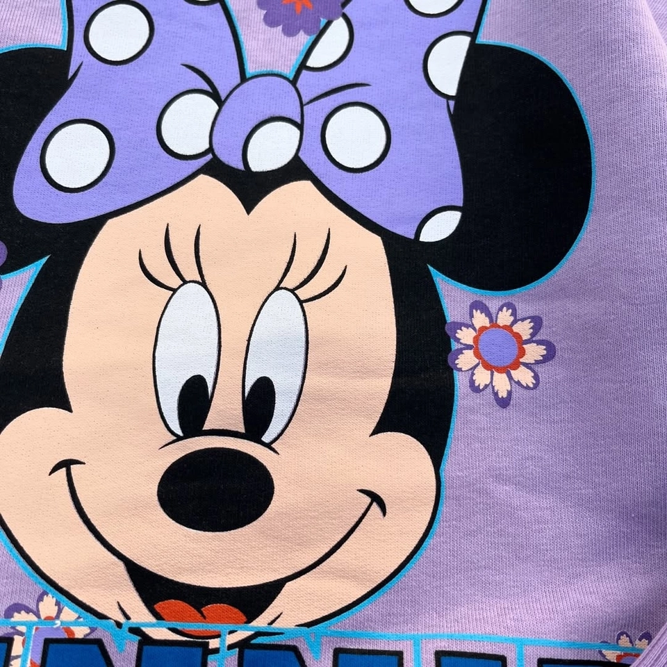 Conjunto Moletom Minnie Lilás  - 3