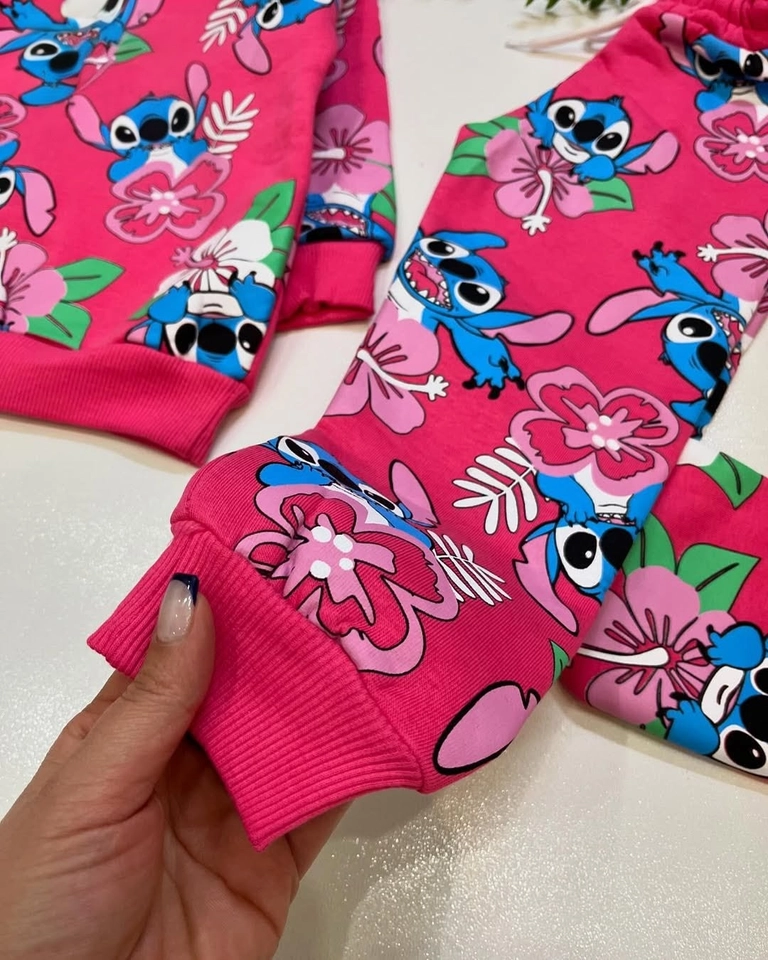 Conjunto moletom Stitch  - 4