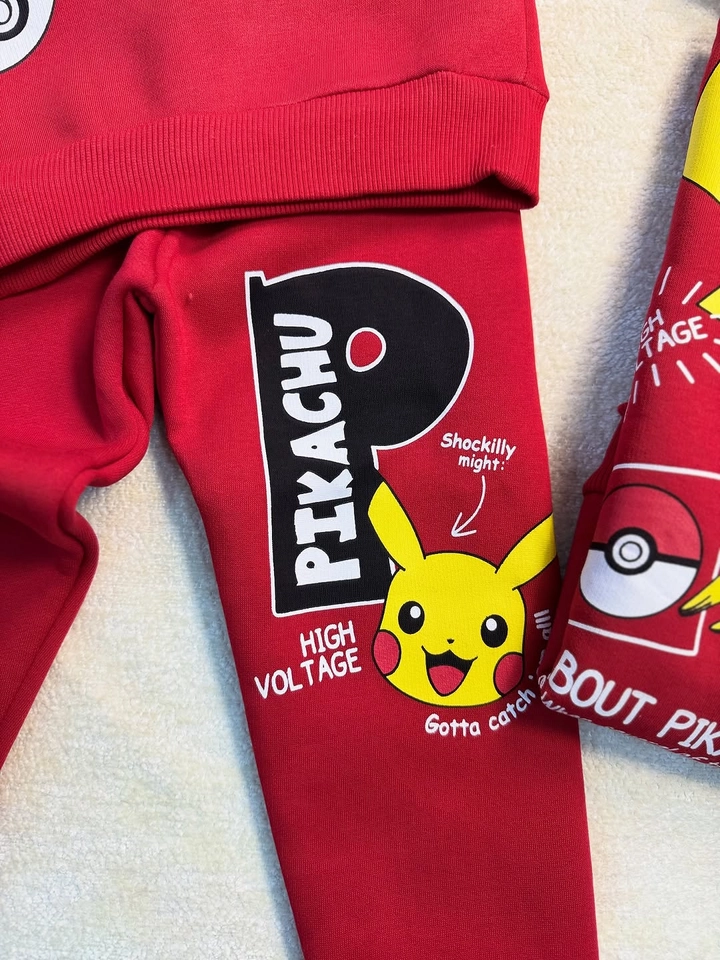 Conjunto moletom picachu  - 3