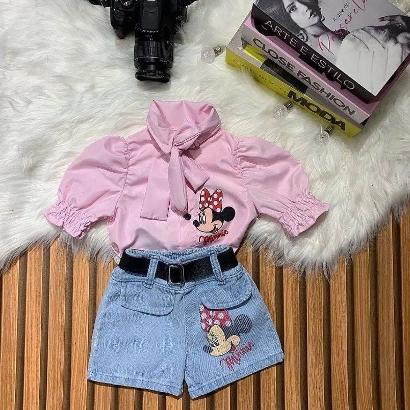 Conjunto Minnie Gola Alta - 1