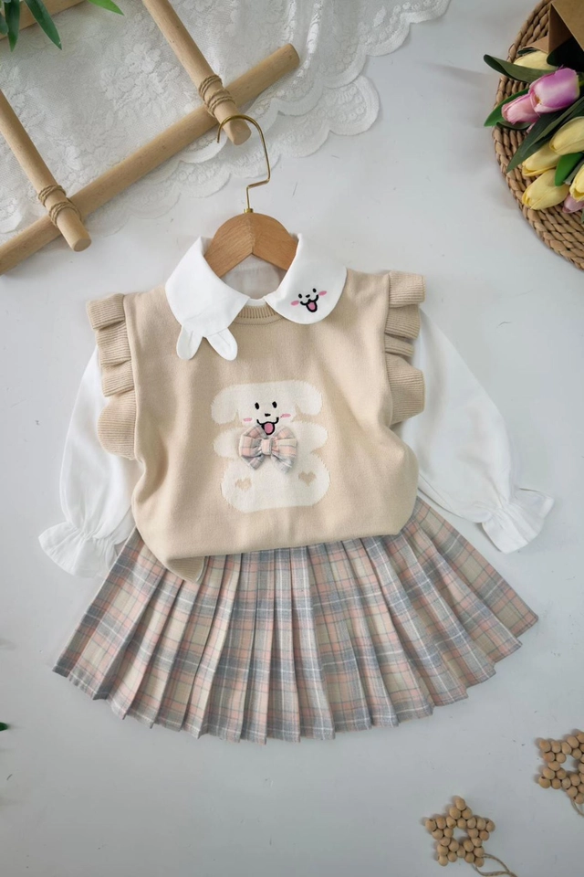 Conjunto coleggin ursinho - 2