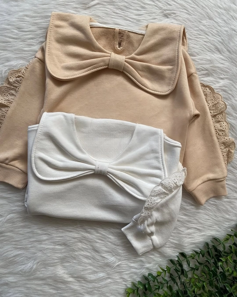 Blusa Moletom Laço  - 6