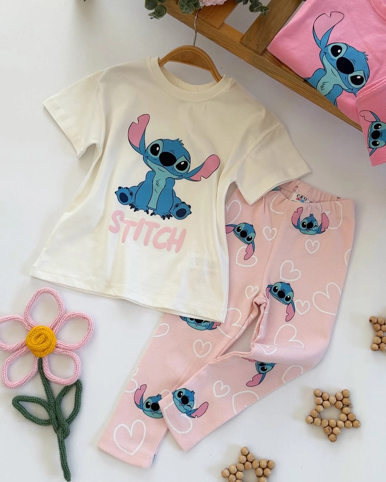 Conjunto verão Stitch  - 2