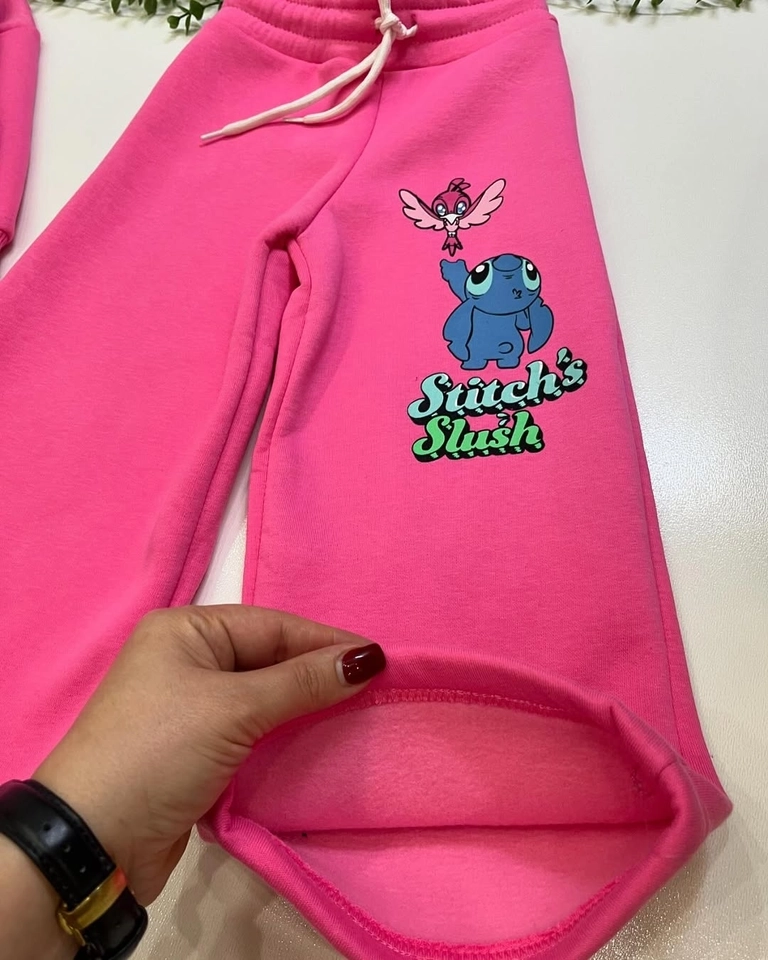 Conjunto Moletom Stitch Pink - 6