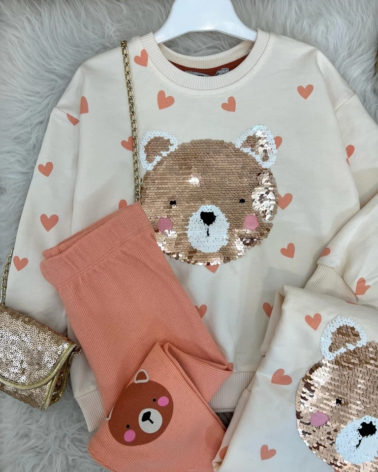 Conjunto Moletom Ursinha  - 2