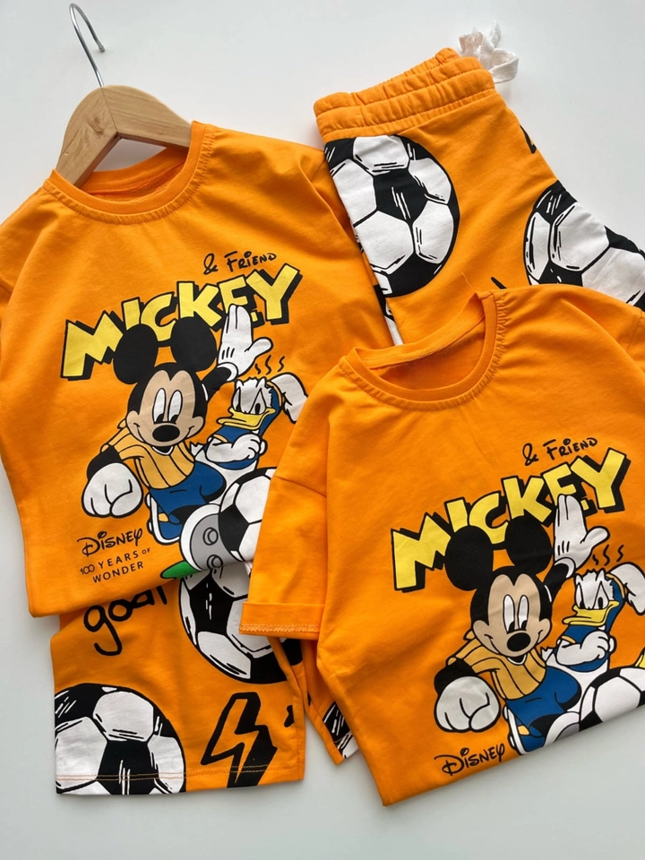 Conjunto de verão Mickey Gol