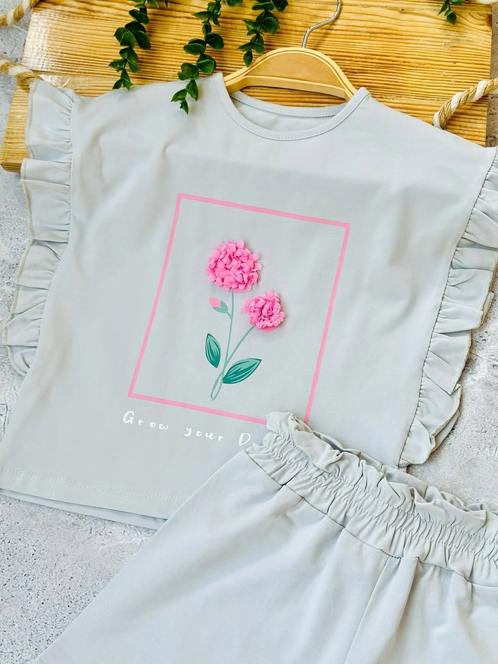 Conjunto verão Rosa  - 2