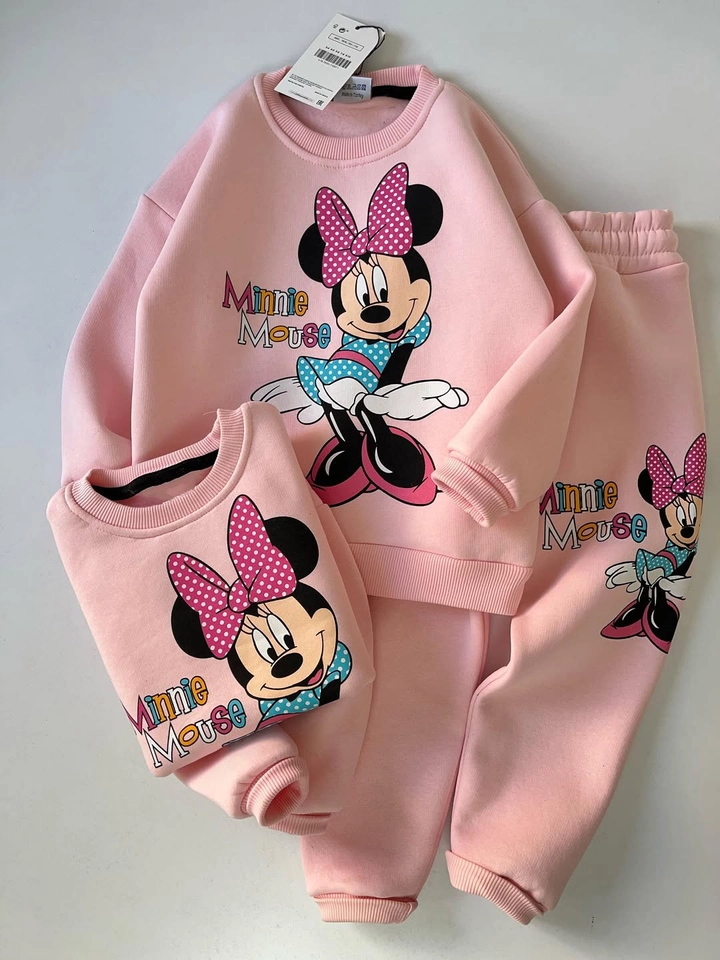 Conjunto moletom Minnie meiga - 1