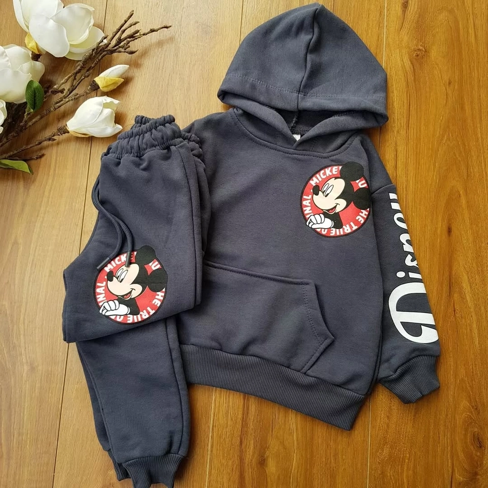 Conjunto Moletom Mickey Black  - 1