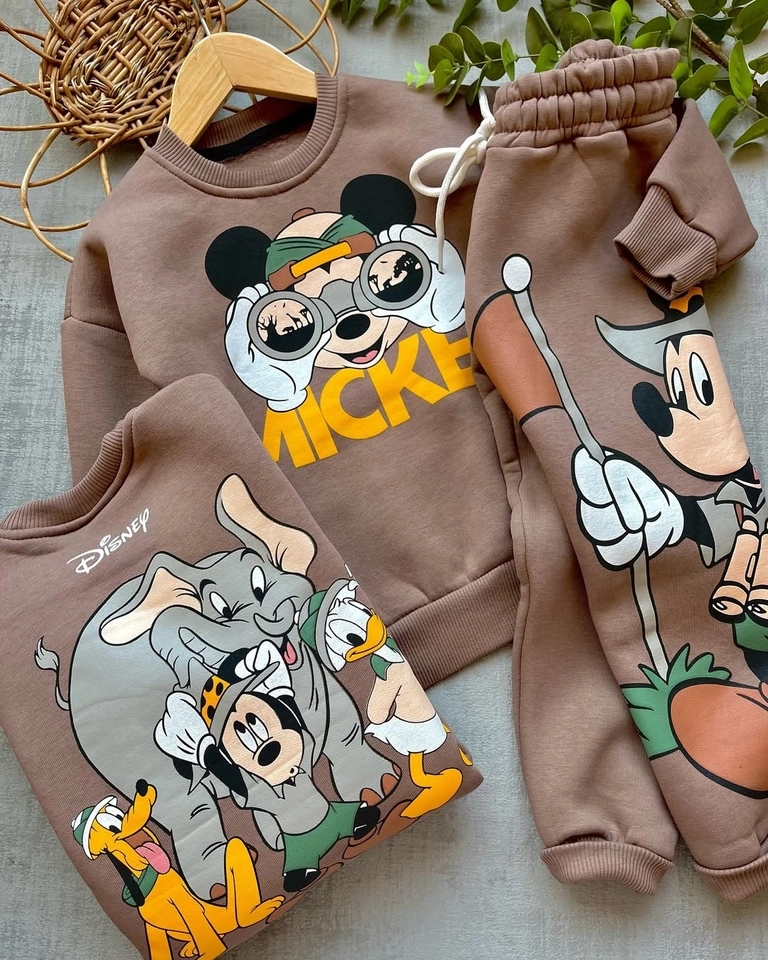 Conjunto Moletom Mickey Safari - 2