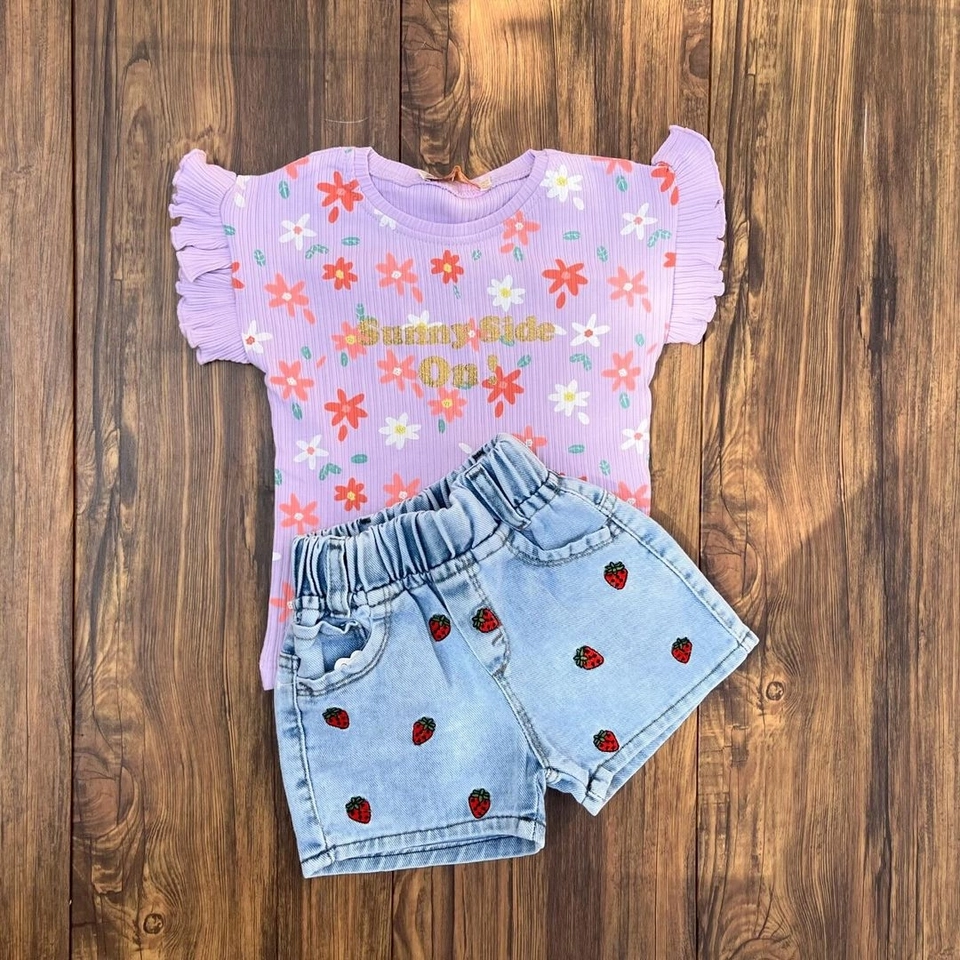 Conjunto Verão Moranguinho  - 1