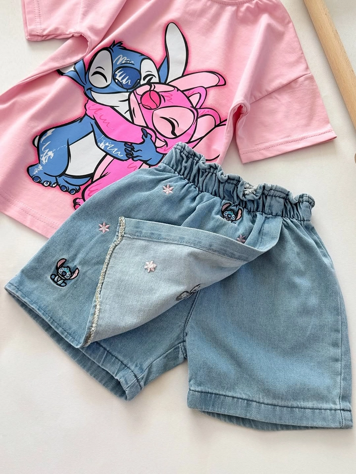 Conjunto verão Stitch  - 5