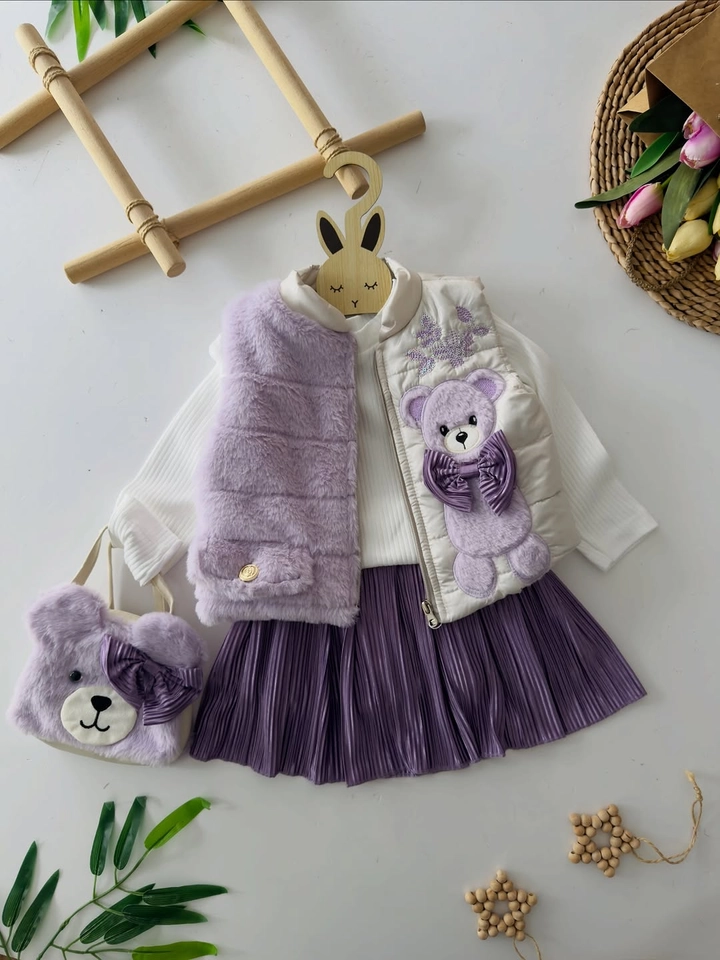Conjunto de outono Ursinho - 2