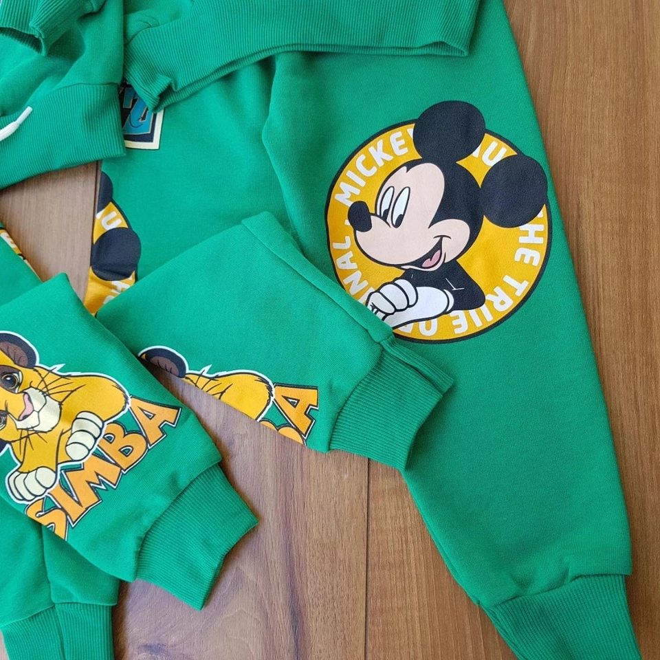 Conjunto Moletom Mickey Green  - 2