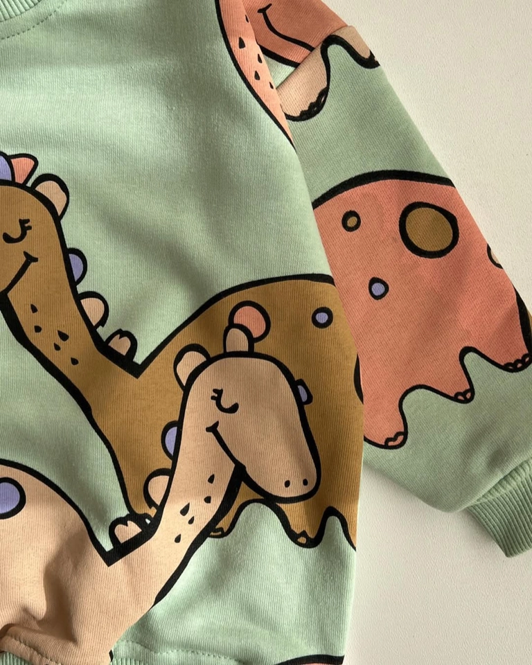 Conjunto moletom Dino - 6