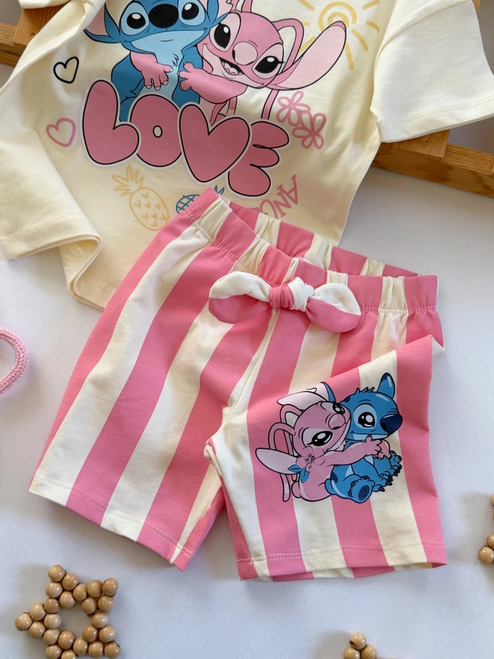 Conjunto de verão Stitch  - 5