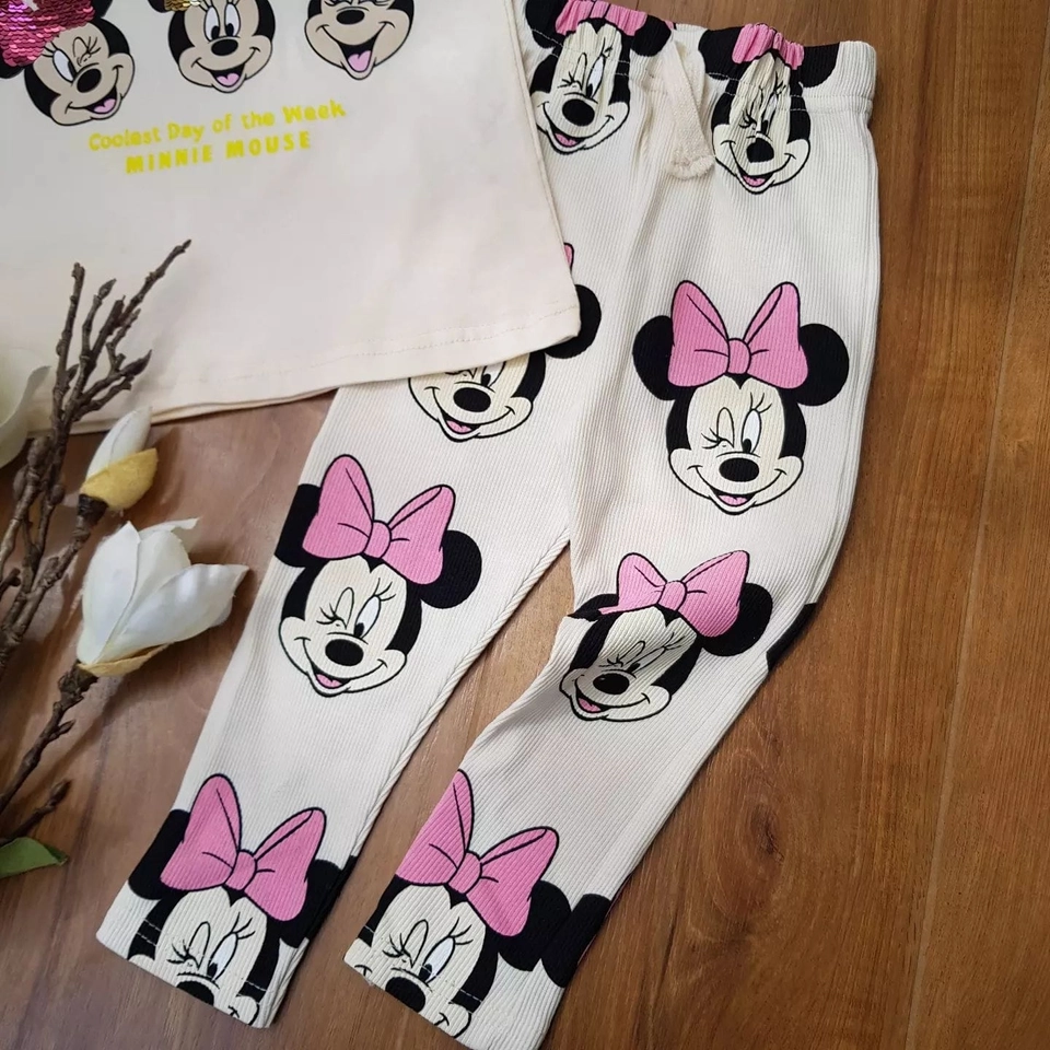 Conjunto Meia Estação Três Minnie - 2