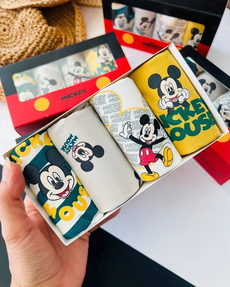 Kit 4 Cuecas Box Mickey  - 1