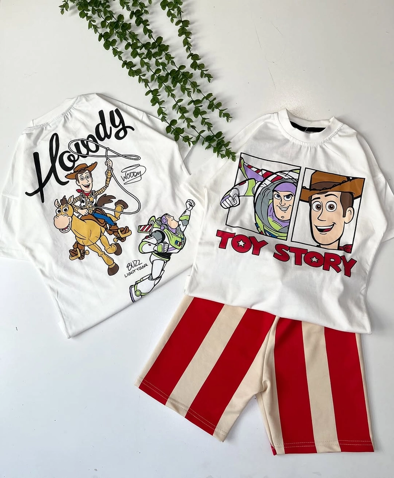 Conjunto de verão Toy Story 