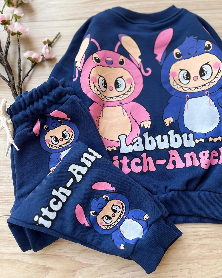 Conjunto moletom Labubu - 4