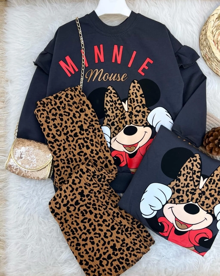 Conjunto moletom Minnie Oncinha - 1