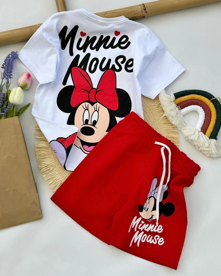 Conjunto Verão Minnie Red - 3