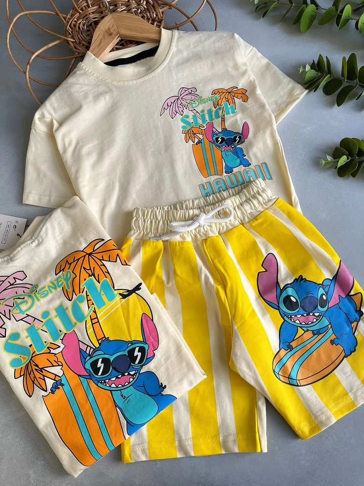 Conjunto verão Stitch  - 1