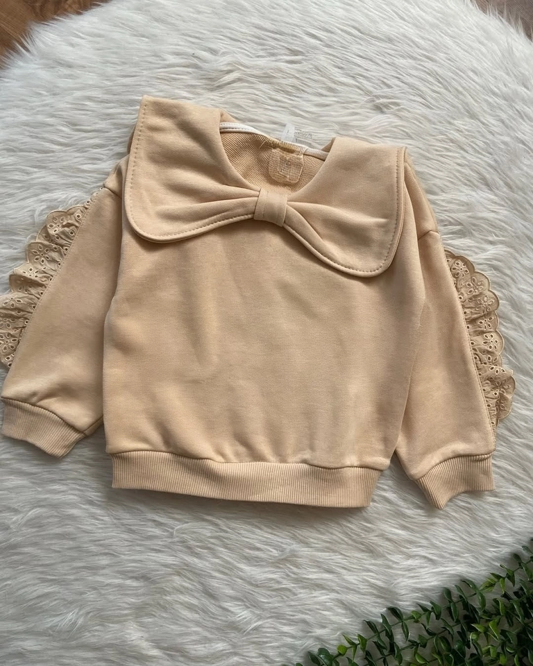 Blusa Moletom Laço  - 7