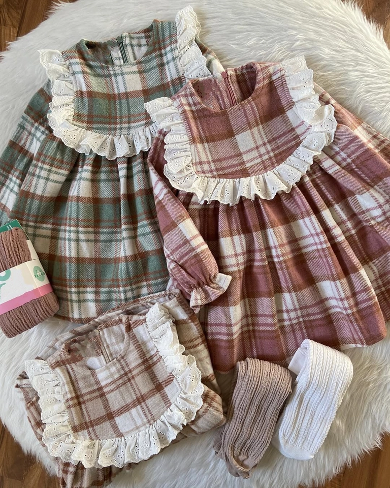 Vestido xadrez  - 1