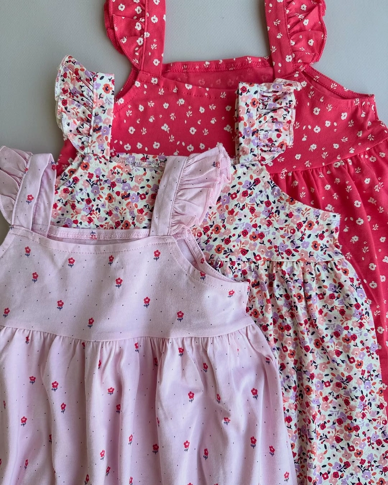 Kit com 3 vestido  - 3