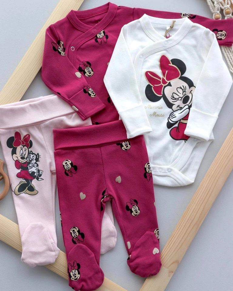 Kit 2 Conjuntos Minnie  - 1