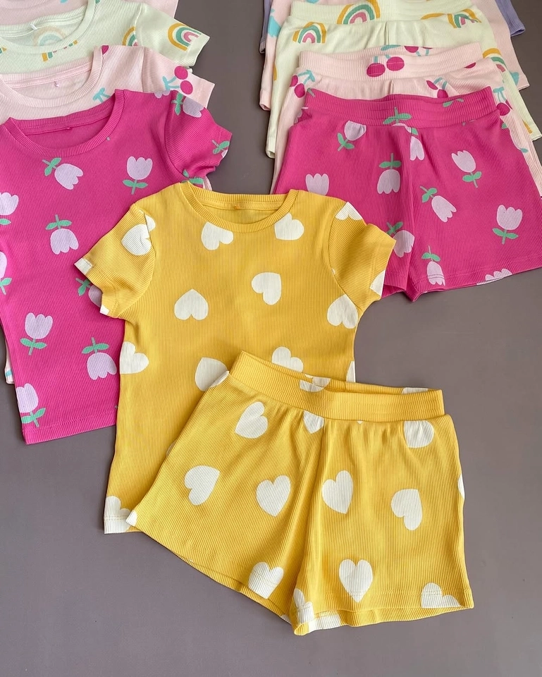 Kit Com 7 Conjuntos Verão  - 7