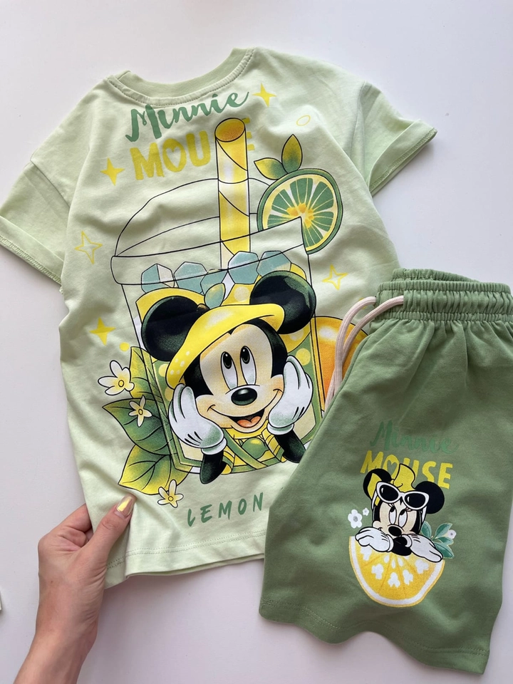 Conjunto de verão Mickey limonada  - 2