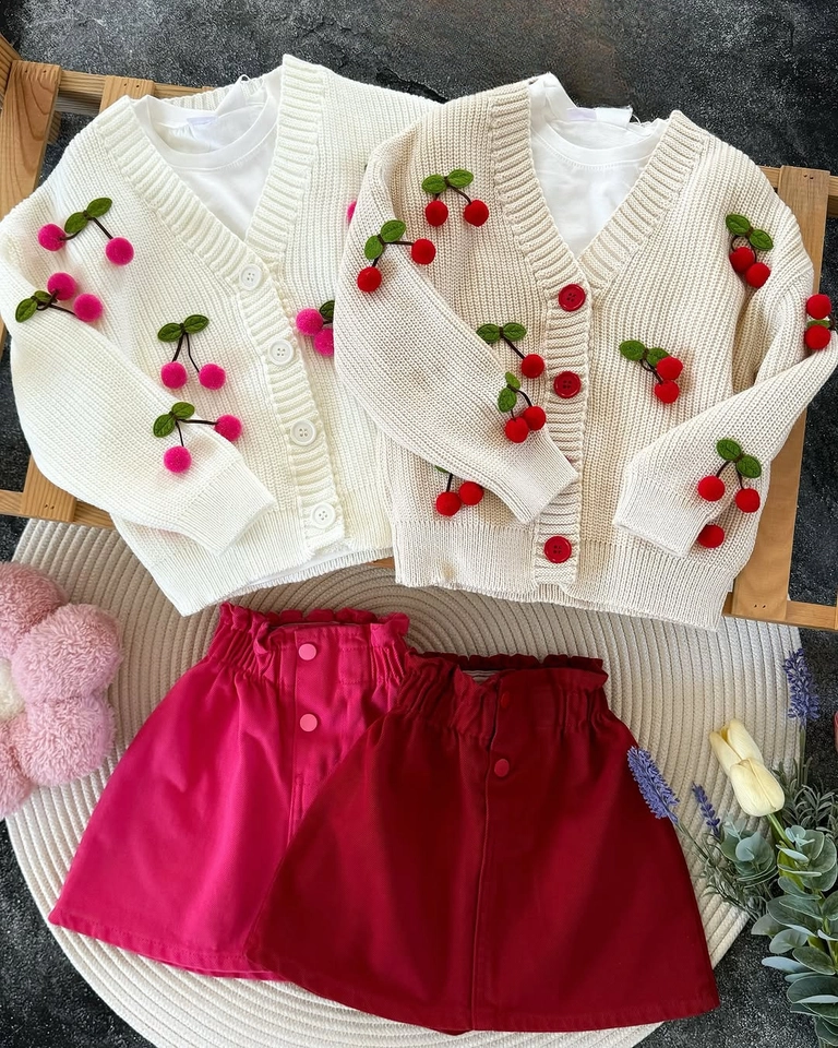 Conjunto especial cerejinha  - 1