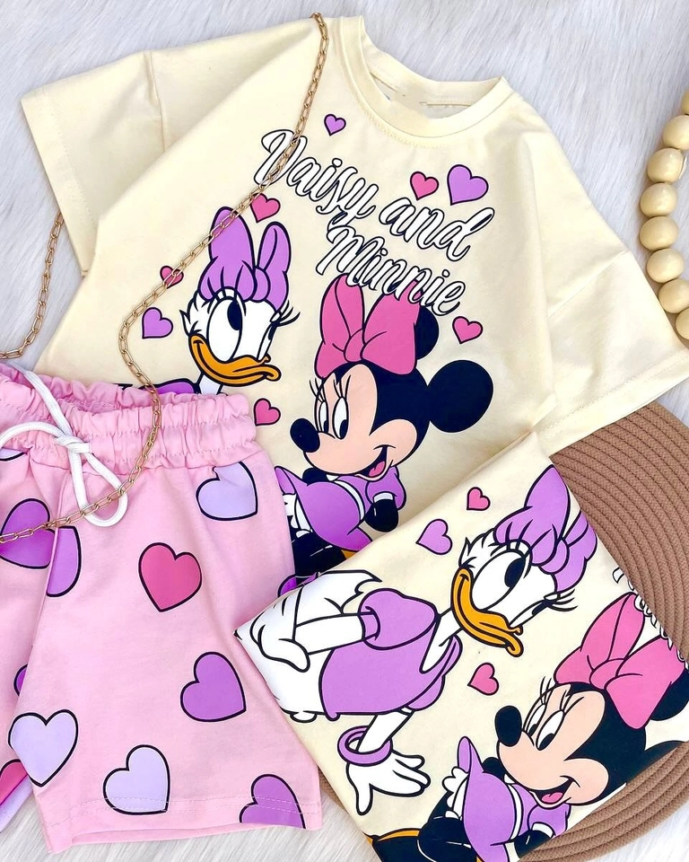 Conjunto verão Minnie e margarida - 2