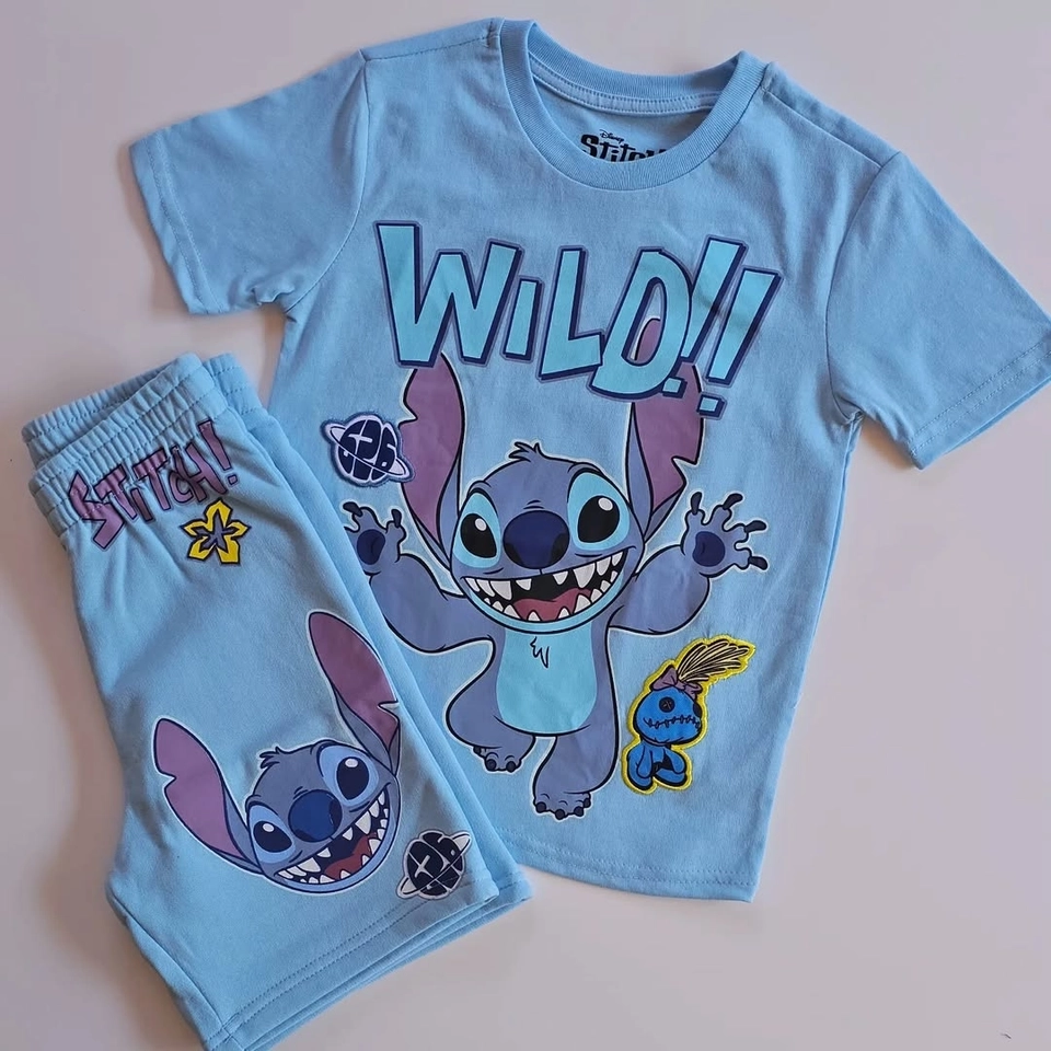Conjunto Stitch Azul  - 1