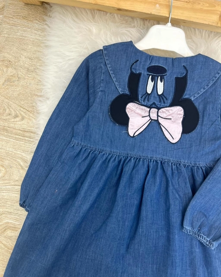 Vestido Jeans Minnie  - 4