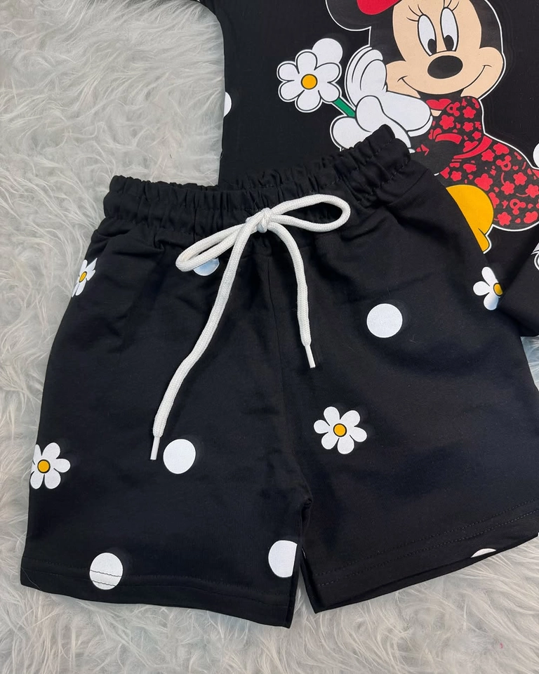 Conjunto verão Minnie florzinha  - 3