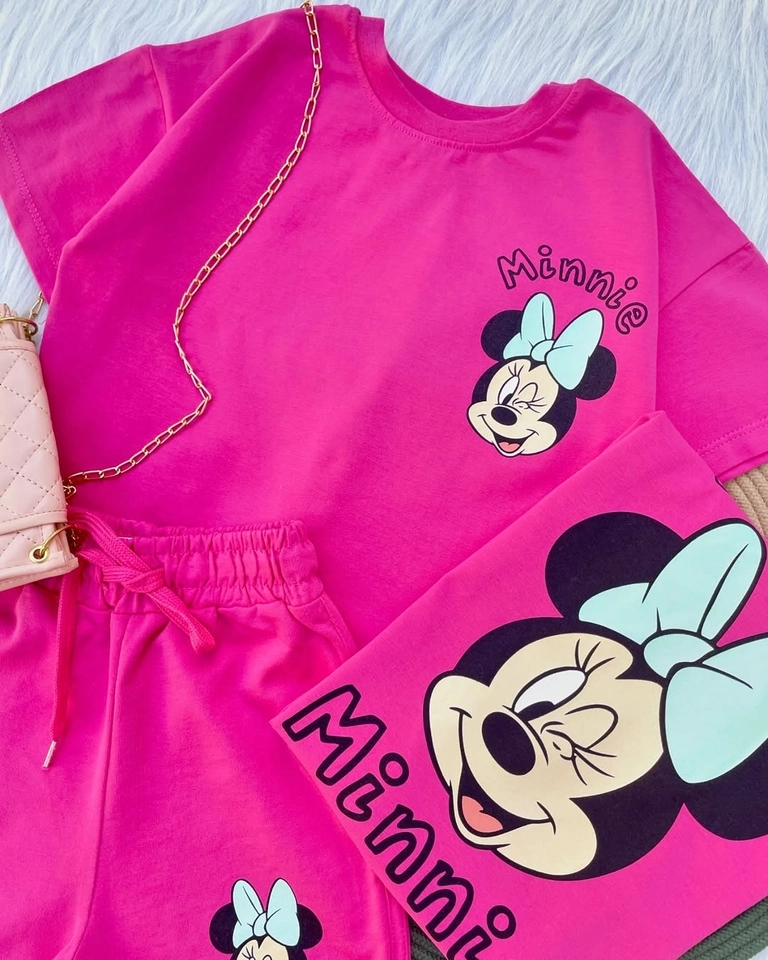 Conjunto Verão Minnie Pink  - 4