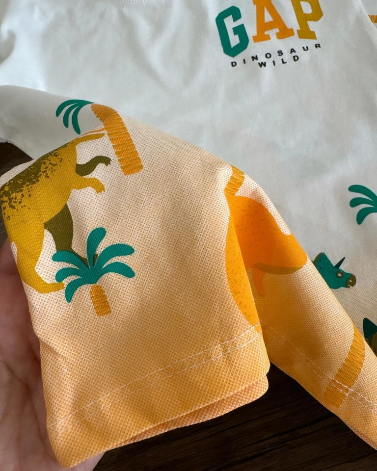 Conjunto Verão Gap Dino - 2