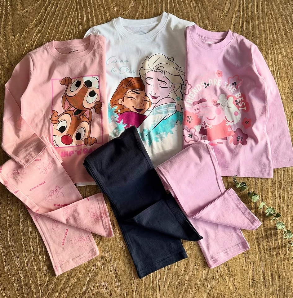 Kit 3 Pijamas Manga Longa  - 1